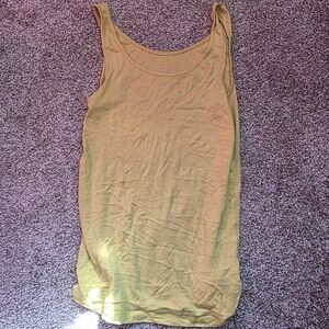 Women's Yellow/Neon Green Tank Top